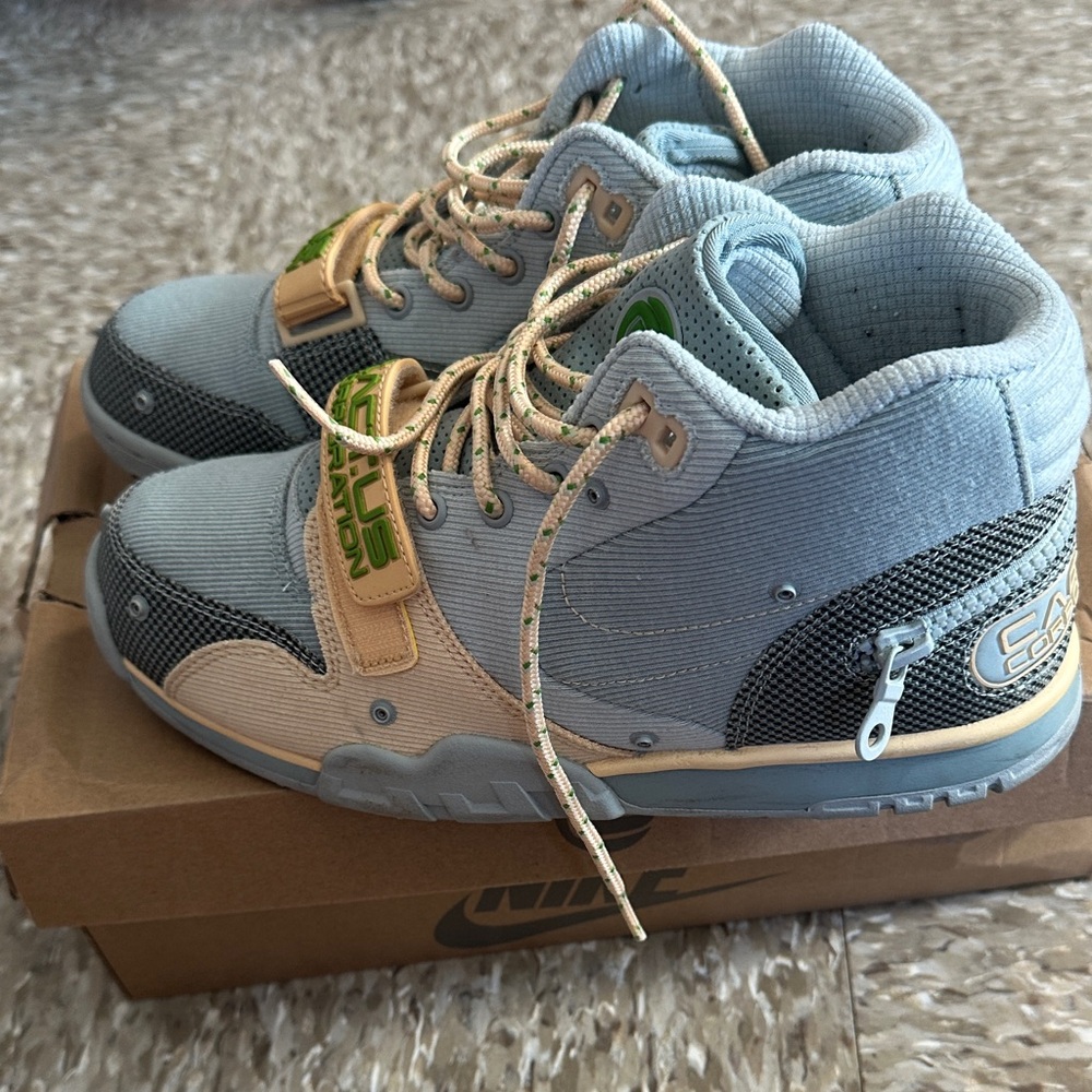 Travis Scott Air Trainer Cactus Corporation Sneakers. - Picture 4 of 12
